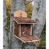 Braddy Wood Hanging Squirrel Feeder