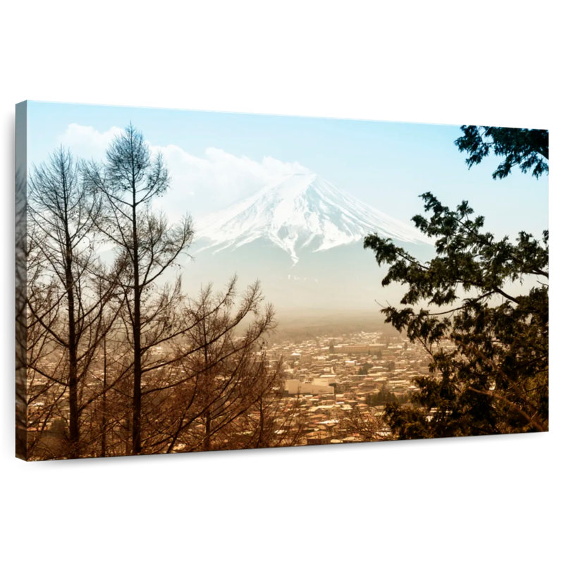 Ravi Mt. Fuji, 32" H x 48" W