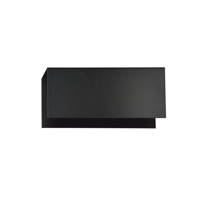 Marbella Flush Mounted Sconce, Black