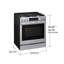Cuisinière double coulissante Samsung Bespoke Smart