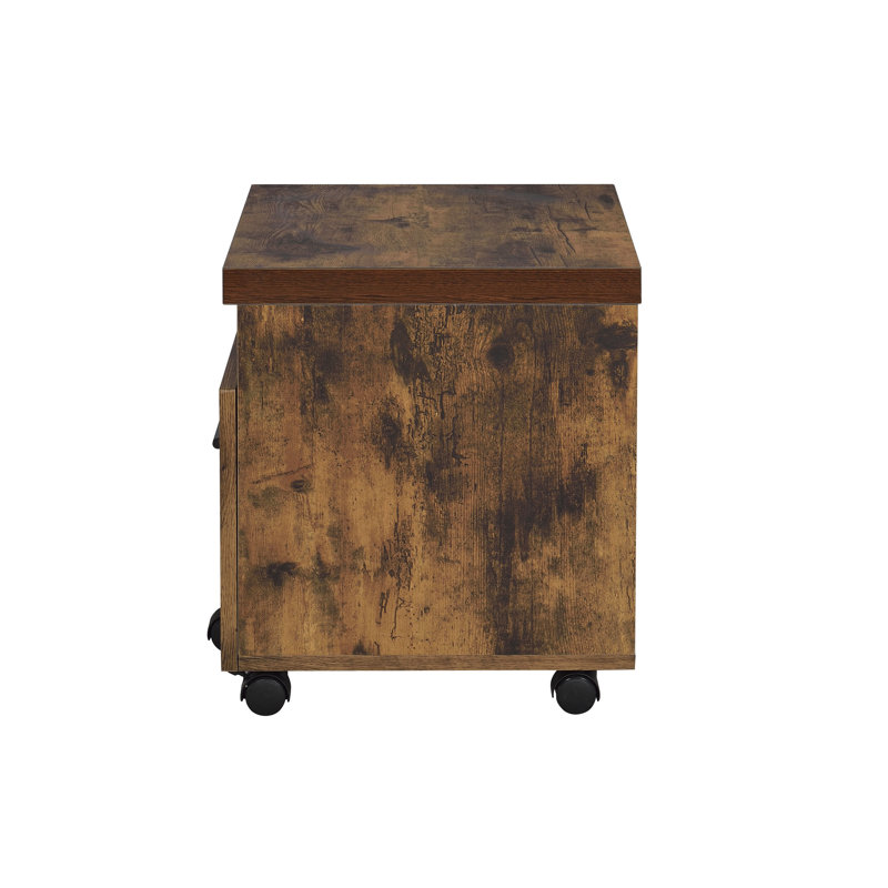Bureau d'écriture avec classeur et bibliothèque Luder