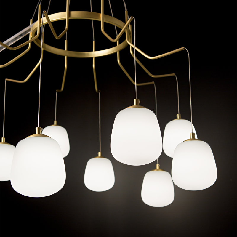 Karousel 10 - Light Unique/Statement Chandelier