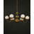 Mirasole 6 - Light Wrought Iron Dimmable Classic / Traditional Chandelier