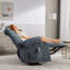 Fauteuil inclinable et berçant avec fonction de massage Fauteuil inclinable avec fonction berçante pour adultes surdimensionné avec 2 porte-gobelets, avec port USB-1411251746