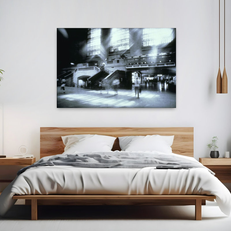 Interior With Staircase by Collezione Panoramica - Wrapped Canvas Print, 40" H x 60" W