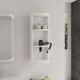 Bathroom Wall-Mounted Storage Rack, Float Mounting Design