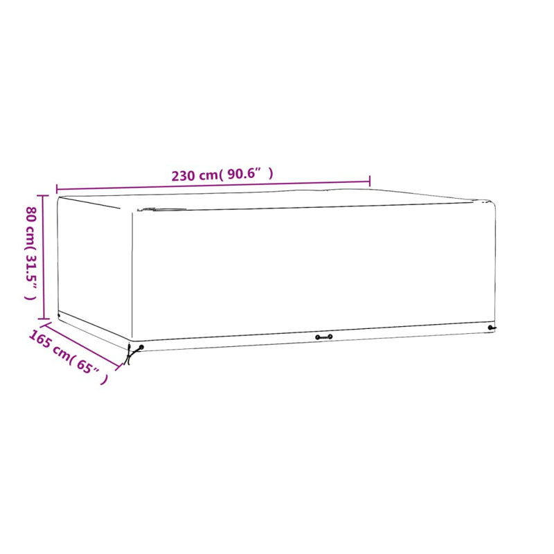 Outdoor Patio Sofa Cover