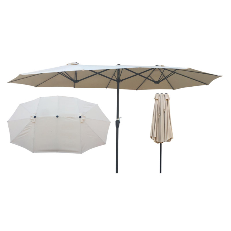 Table de jardin à deux niveaux, Tanné