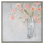 «Pink Carnations» par Jill Krasner - Peinture sur toile à cadre unique