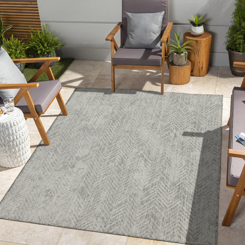 2 Ft. 7 In. X 3 Silver Area Rug - Sunshine Gchar2012, Polypropylene, Stain , , For Indoor/outdoor, And Pet Sunshine, Indoor & Outdoor, Accommodating