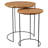 Teak Side Table 2 PCS Set