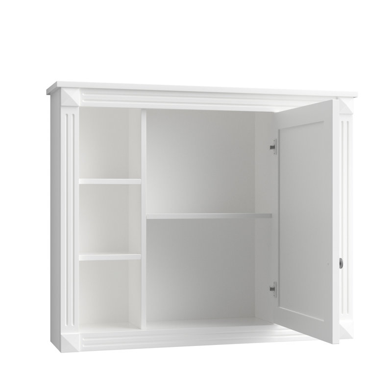 Étagère de miroir de salle de bain moderne, 35 po x 28 po, construction, optimisation de l'espace