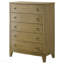 Commode 5 tiroirs Natural Pine