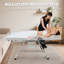 Fauteuil inclinable réglable de 73 po avec massage et massage de 73 po-1703276680