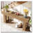 Farmhouse Extra-Long Narrow Console Table for Entryway Living Room-2085025840