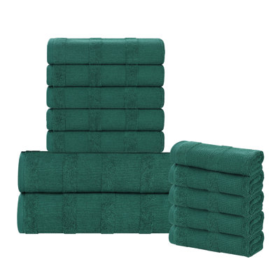 Ensemble de serviettes de bain 12 pièces 100% coton Oilton