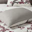 Housse de couette pour grand lit - Fleur de cerisier, coton, motif floral, mini motif sécuritaire avec taies décoratives, meilleur drapé, inclus