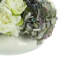 Hydrangeas, Peony And Blueberry In A White Pot-502493190