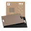 Plateau convertible et napperon réversible Freeform PLACEsMAT ™ - noir et moka-1600884443-1583432115