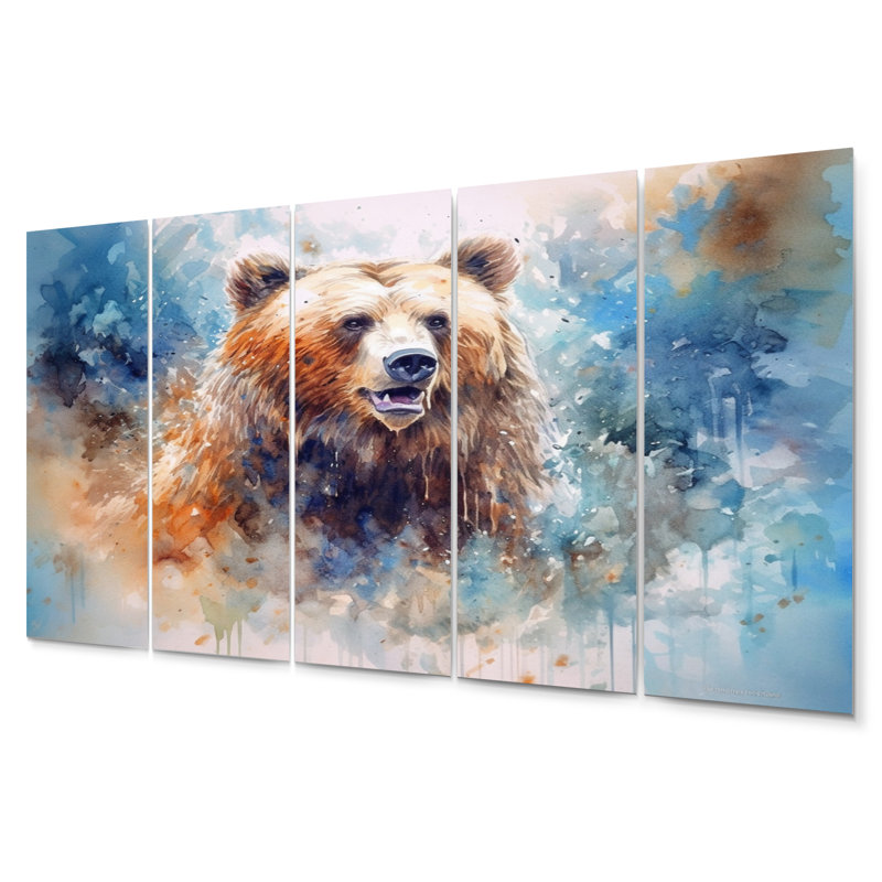 Rustic Animals Wall Decor on Metal