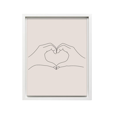 Two Hands Making a Heart No1