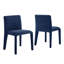 Chaise rembourrée en cuir Rhodes-109758096