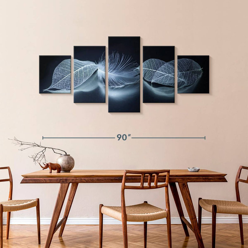Fallen Leaves, 42" H x 92" W