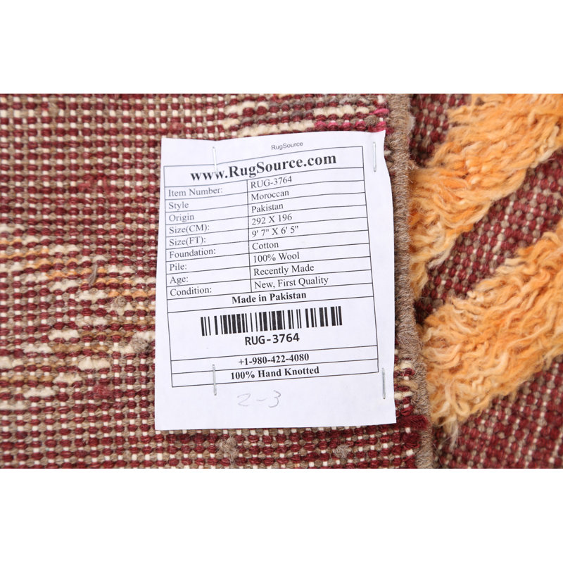 One-of-a-Kind 6'5" X 9'7" Wool Area Rug in