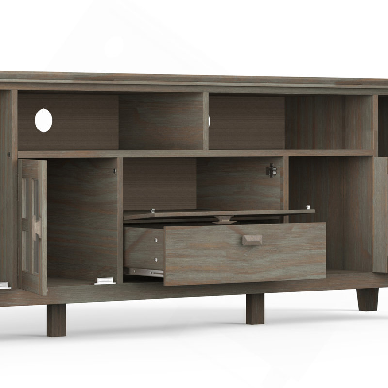 Meuble télé 72 po, Marron clair