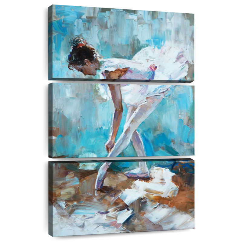 Enn Ballet Dancer Stretch, 74" H x 48" W