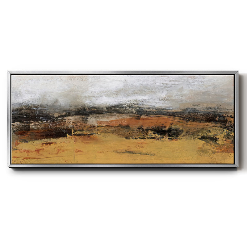 Bridges Ochre IV - Framed Canvas