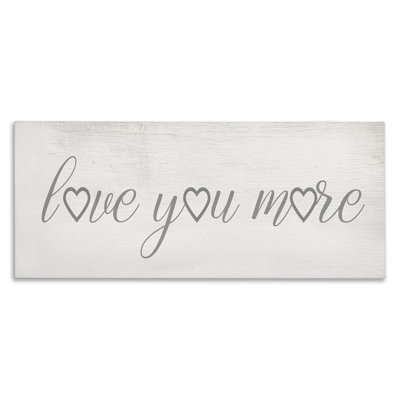 Love You More Heart Icon Soft Beloved Phrase