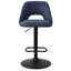 Tabouret de bar rotatif à hauteur ajustable Bridgette-1937680572