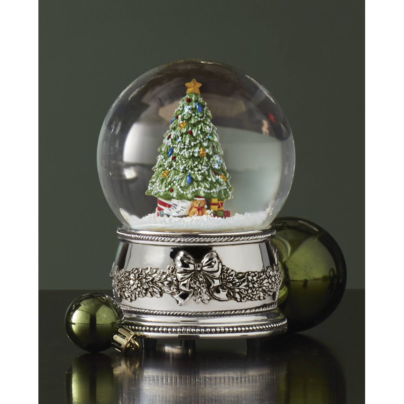 Christmas Tree Musical Snow Globe