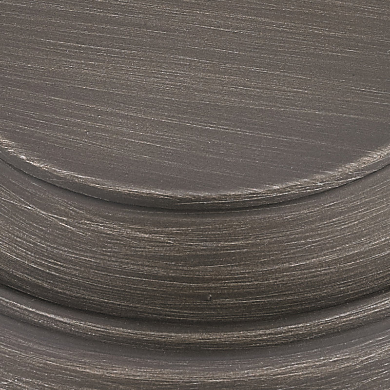Steel Flush Mount, Gunmetal Bronze