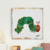 Caterpillar Crawl II Print on Wrapped Canvas