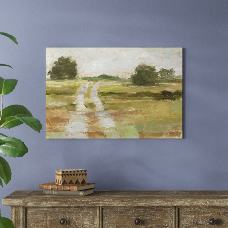 Back Country Road II by Ethan Harper - Painting Print, 61cm H x 91cm W, Wrapped Canvas