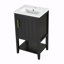 Meuble-lavabo simple avec comptoir Wilcoxen-579845040