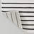 Odense High-Low Minimalist Angle Geometric Black/White Rug-1571916743