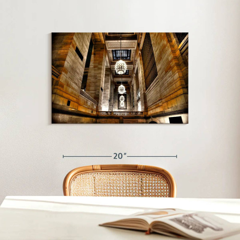 Rorry Grand Central Terminal Interior, 16" H x 24" W