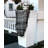 32" H Cascade Square Tall Planter-2035561123