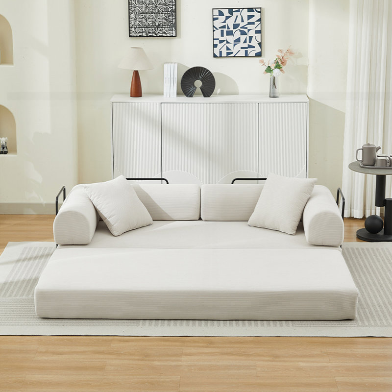 Lit convertible 78,5 po avec 2 coussins