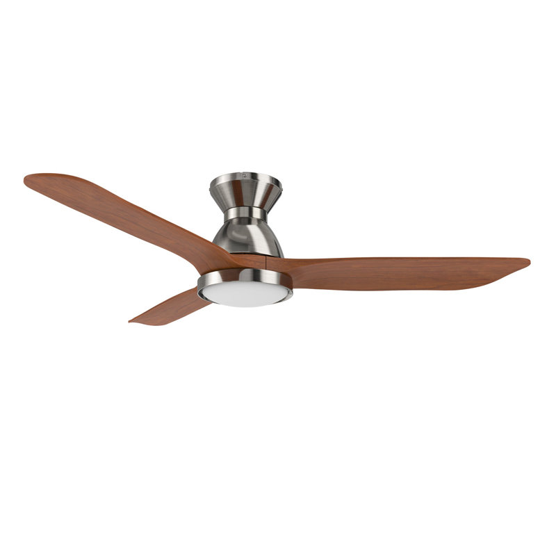 Ventilateur de plafond intelligent 52 po avec télécommande Jaaron, ensemble d'éclairage inclus, fonctionne avec l'assistant Google et Amazon Alexa, raccourci Siri.