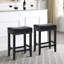 Rakestraw 25.75" Counter Stool with Wood Frame-87326848-99314792