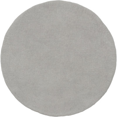 Round Wool Hand Woven Area Rug