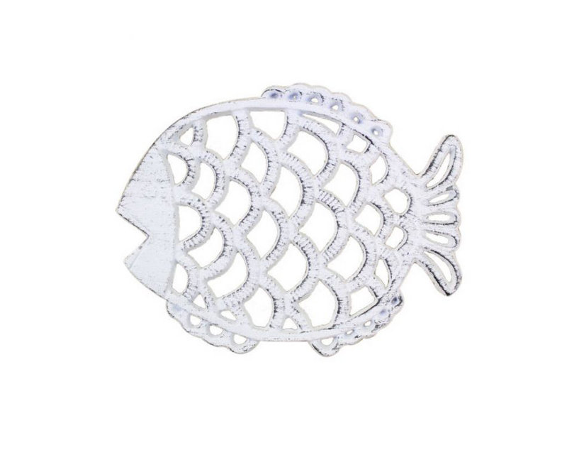 Extrait pour poisson en fonte big, Blanc