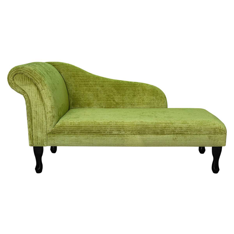 Upholstered Chaise Lounge, Purple