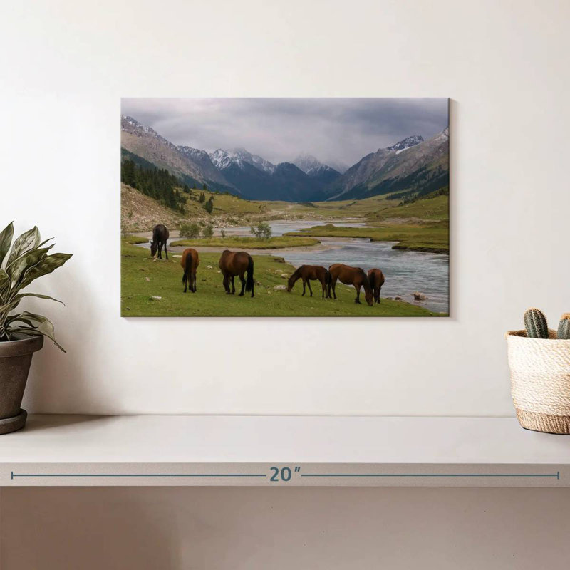 Karakol Horses, 8" H x 12" W
