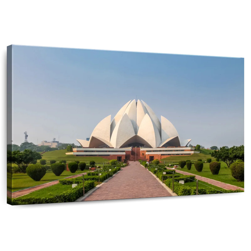 Lilie Lotus Temple, 8" H x 12" W