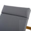 Chaises longues en bois avec coussin moelleux-1514783853